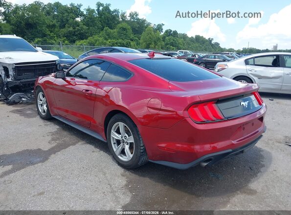 1FA6P8THXL5168750 2020 FORD MUSTANG Красный Задняя левая четверть