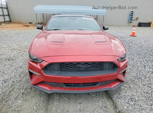 1FA6P8THXM5111496 2021 FORD MUSTANG Burgundy Вид спереду
