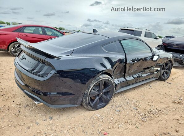 1FA6P8THXM5155157 2021 FORD MUSTANG Black უკანა მარჯვენა