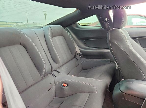 1FA6P8THXM5155157 2021 FORD MUSTANG Black უკანა სავარძლების ხედი