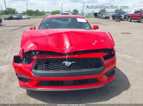 1FA6P8THXR5106631 2024 FORD MUSTANG Красный Вид щитка приборов