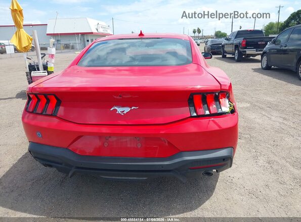1FA6P8THXR5106631 2024 FORD MUSTANG Красный 