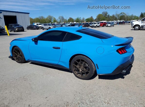 1FA6P8THXR5129925 2024 FORD MUSTANG Blue Задня ліва чверть