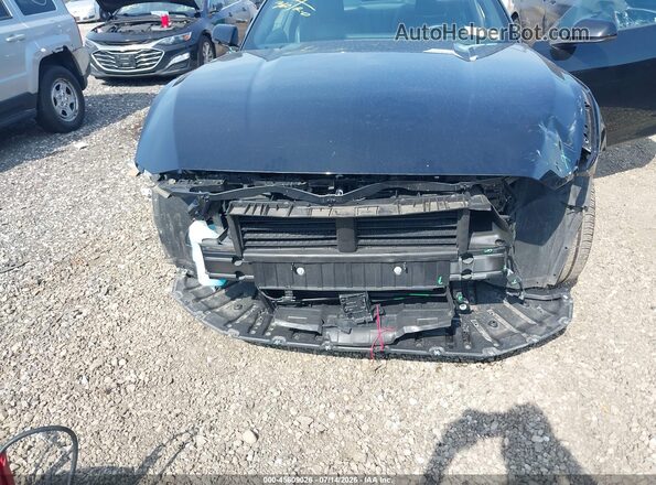 1FA6P8THXR5137362 2024 FORD MUSTANG Черный Вид спереди