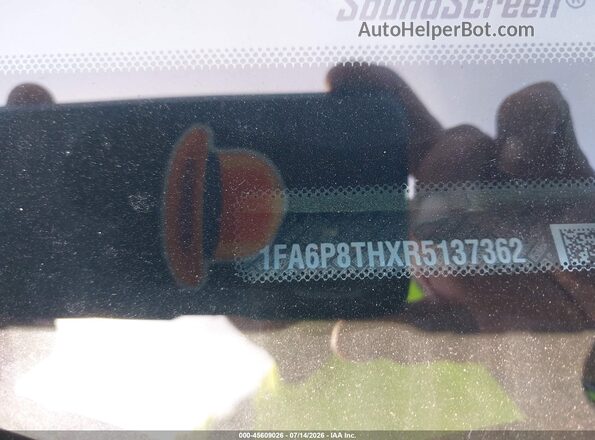 1FA6P8THXR5137362 2024 FORD MUSTANG Черный 
