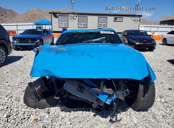 1FA6P8THXS5101709 2025 FORD MUSTANG Blue Vista frontal