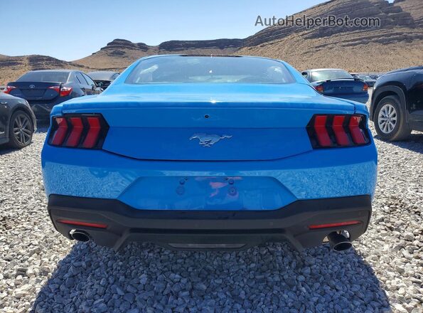 1FA6P8THXS5101709 2025 FORD MUSTANG Blue Vista trasera