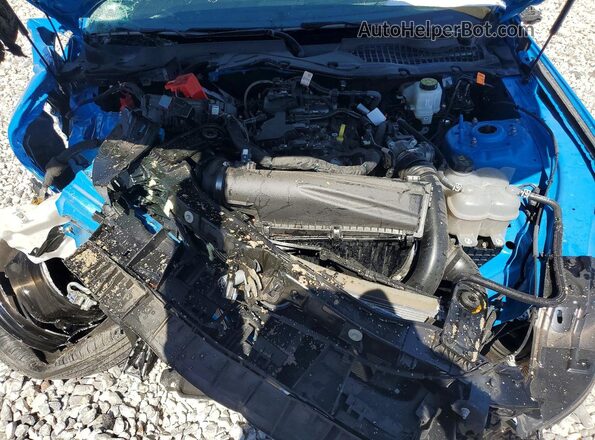 1FA6P8THXS5101709 2025 FORD MUSTANG Blue Vista interior trasera