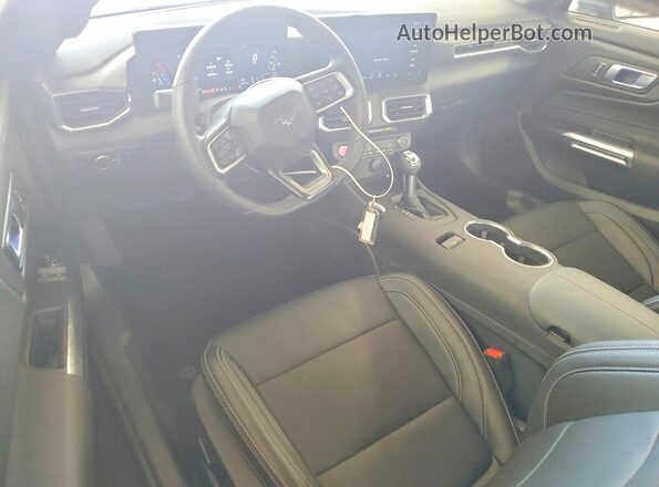 1FA6P8THXT5118883 2026 FORD MUSTANG Gray წინა პანელის ხედი