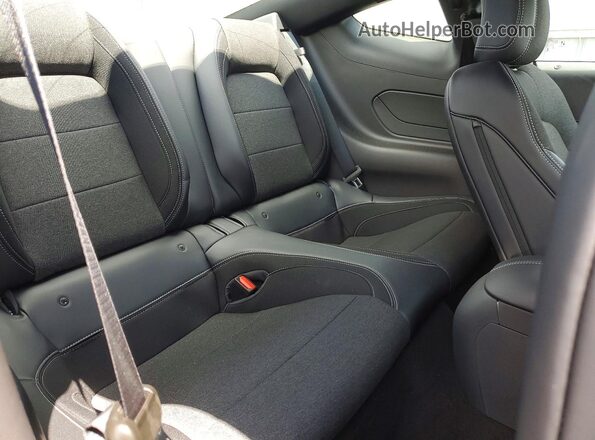 1FA6P8THXT5119127 2026 FORD MUSTANG Black Rear seats view
