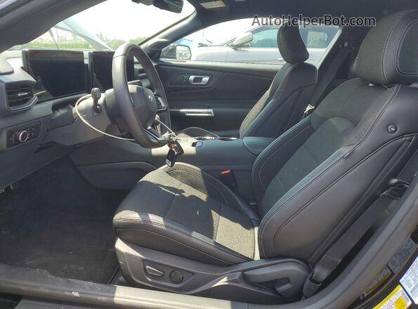 1FA6P8THXT5119127 2026 FORD MUSTANG Black Front interior view