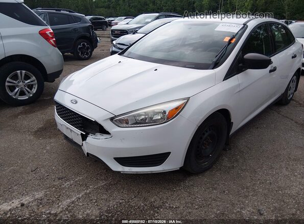 1FADP3E20GL202084 2016 FORD FOCUS White Front view
