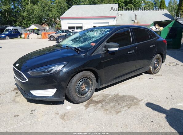 1FADP3E20GL210248 2016 FORD FOCUS Black Առջևի ձախ երեք քառորդ տեսարան