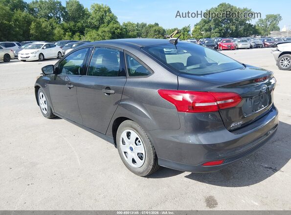 1FADP3E20GL328865 2016 FORD FOCUS Gray Trasero izquierdo
