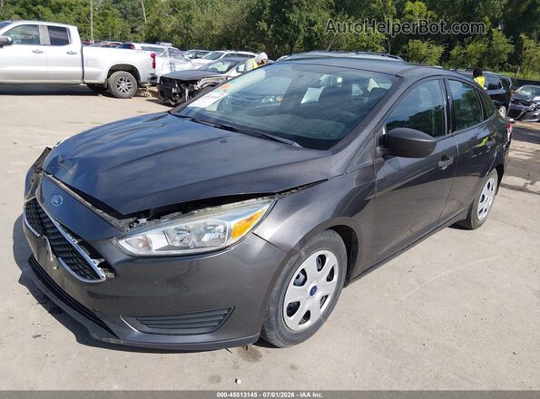 1FADP3E20GL328865 2016 FORD FOCUS Gray Vista tres cuartos delantera izquierda