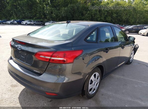 1FADP3E20GL328865 2016 FORD FOCUS Gray Trasero derecho