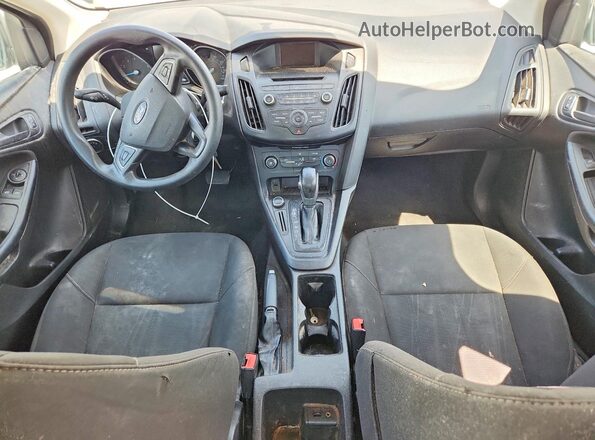 1FADP3E20GL345570 2016 FORD FOCUS Silver Առջևի վահանակի տեսք