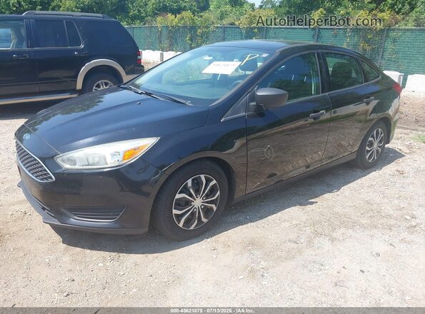 1FADP3E20GL357573 2016 FORD FOCUS Black წინა მარცხენა ხედი სამი მეოთხედიდან