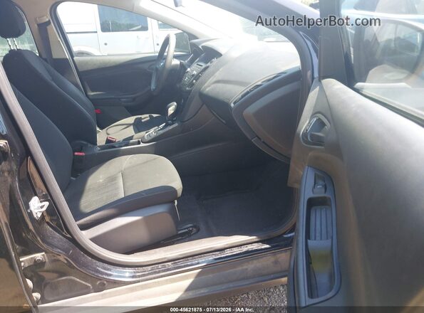 1FADP3E20GL357573 2016 FORD FOCUS Black წინა სალონის ხედი