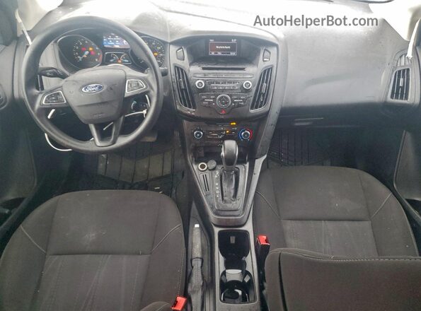 1FADP3E20HL316152 2017 FORD FOCUS Silver Vista del salpicadero
