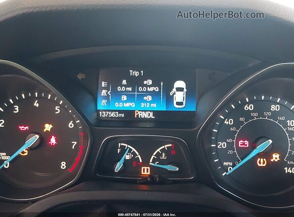 1FADP3E20JL248716 2018 FORD FOCUS Белый Вид задних сидений