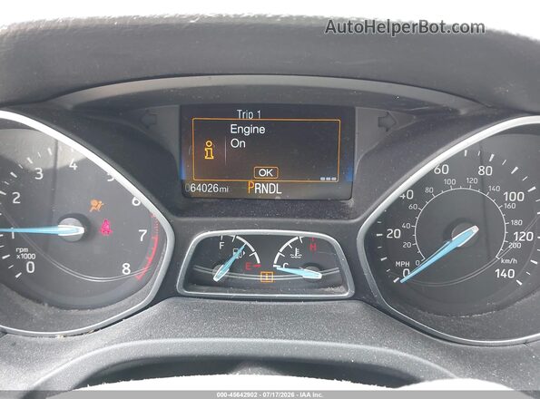 1FADP3E21GL360482 2016 FORD FOCUS White Հետևի նստատեղերի տեսք