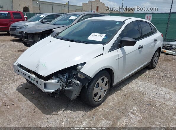 1FADP3E21GL360482 2016 FORD FOCUS White Առջևի ձախ երեք քառորդ տեսարան