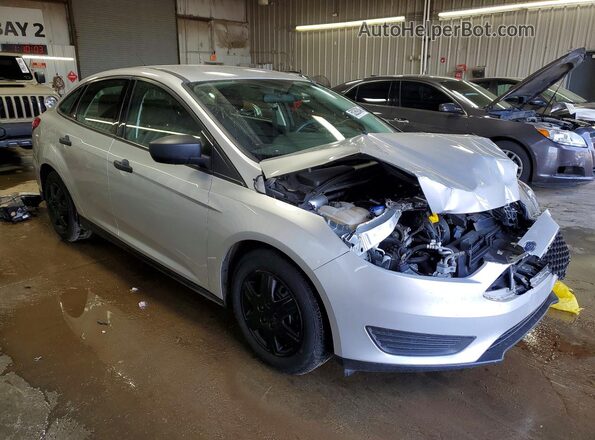 1FADP3E21HL328083 2017 FORD FOCUS Silver Delantero derecho