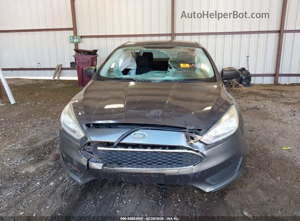 1FADP3E21JL201680 2018 FORD FOCUS Gray წინა ხედი
