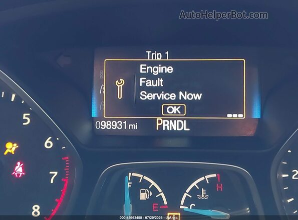 1FADP3E21JL201680 2018 FORD FOCUS Gray 