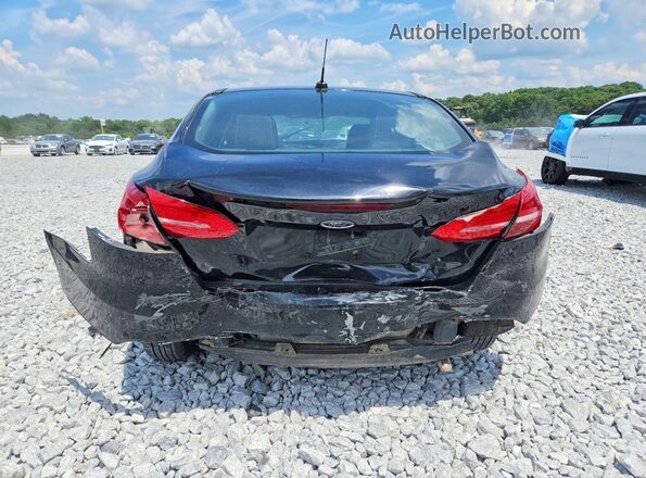 1FADP3E22HL204713 2017 FORD FOCUS Black უკანა ხედი