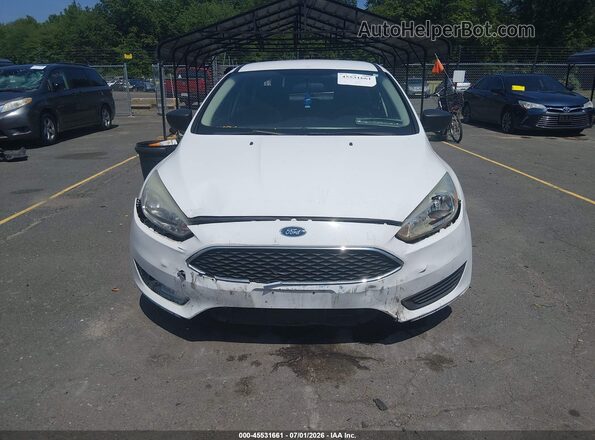 1FADP3E22HL240224 2017 FORD FOCUS White Vista del cuadro de instrumentos
