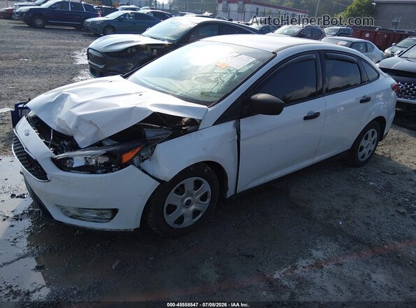1FADP3E22HL307310 2017 FORD FOCUS White Առջևի ձախ երեք քառորդ տեսարան