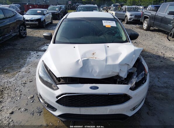 1FADP3E22HL307310 2017 FORD FOCUS White Սարքավորումների վահանակի տեսք