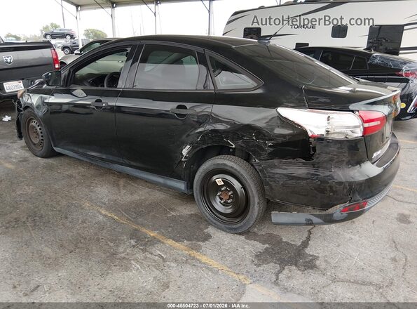 1FADP3E22HL325211 2017 FORD FOCUS Черный Задняя левая четверть