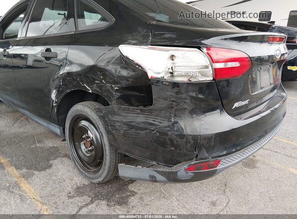 1FADP3E22HL325211 2017 FORD FOCUS Черный Вид спереди