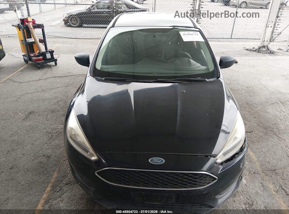 1FADP3E22HL325211 2017 FORD FOCUS Черный Вид задней части салона