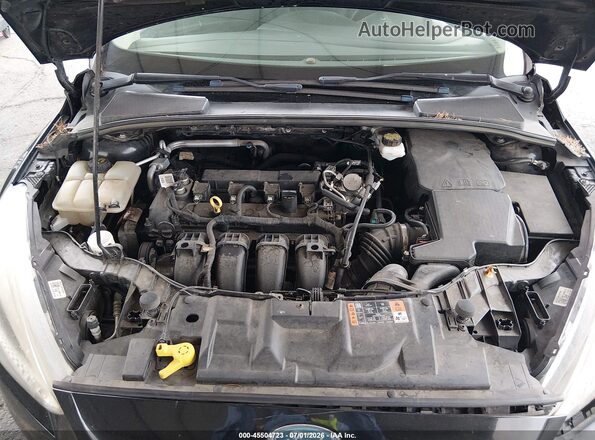 1FADP3E22HL325211 2017 FORD FOCUS Черный Вид сзади