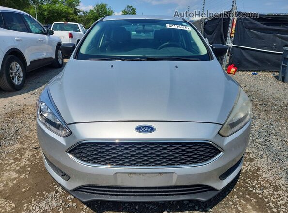 1FADP3E22HL338959 2017 FORD FOCUS Silver Vista frontal
