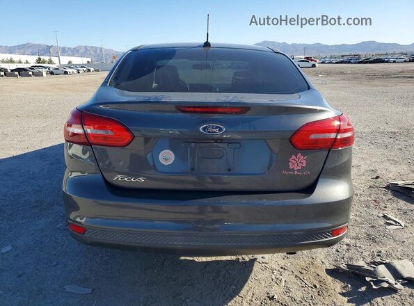1FADP3E22HL348245 2017 FORD FOCUS Gray Հետևի տեսք