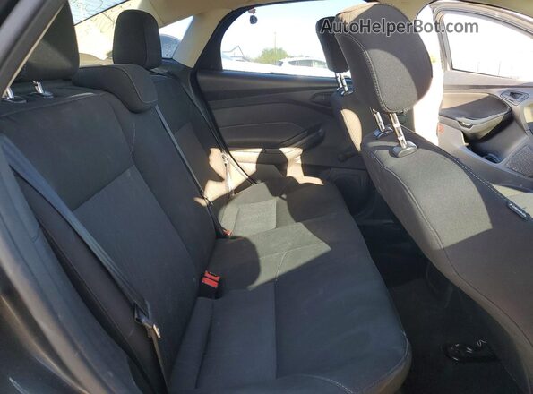 1FADP3E22HL348245 2017 FORD FOCUS Gray Հետևի նստատեղերի տեսք