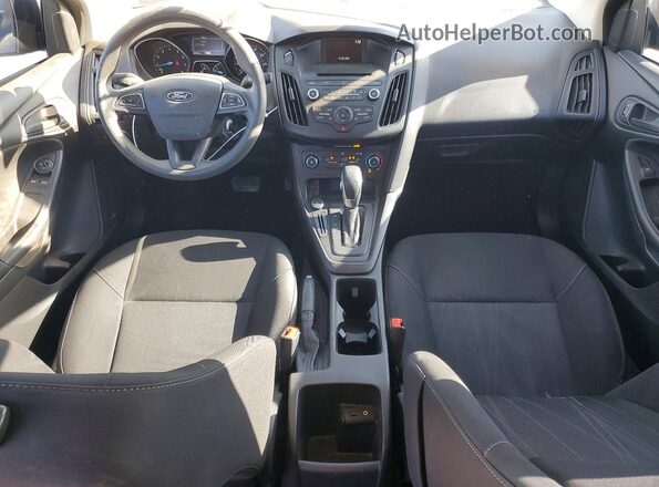 1FADP3E22HL348245 2017 FORD FOCUS Gray Առջևի վահանակի տեսք