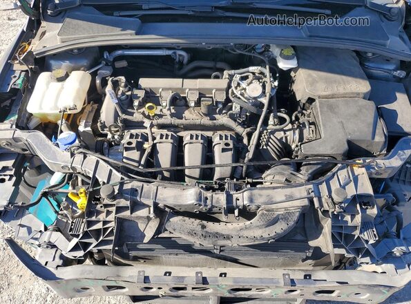 1FADP3E22HL348245 2017 FORD FOCUS Gray Սալոնի հետևի տեսք
