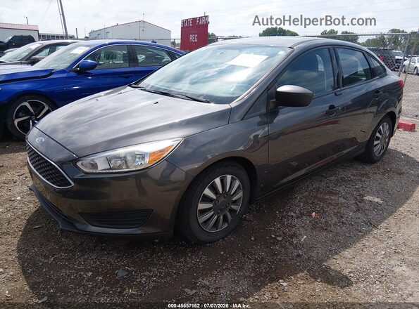 1FADP3E23GL403705 2016 FORD FOCUS Black Przód lewy