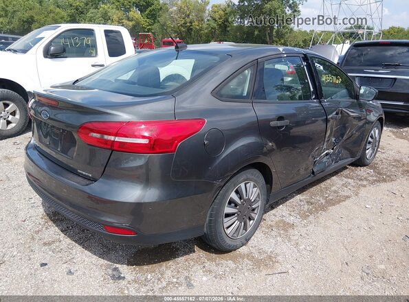 1FADP3E23GL403705 2016 FORD FOCUS Black Tył prawy