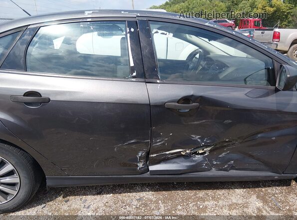 1FADP3E23GL403705 2016 FORD FOCUS Black Widok wnętrza z tyłu