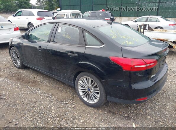 1FADP3E23HL281865 2017 FORD FOCUS Черный Задняя левая четверть