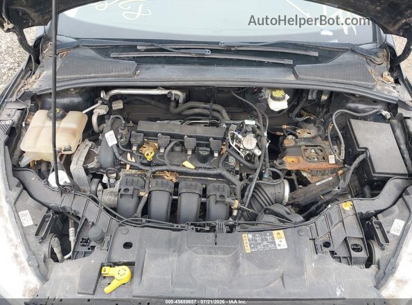 1FADP3E23HL281865 2017 FORD FOCUS Черный Вид сзади