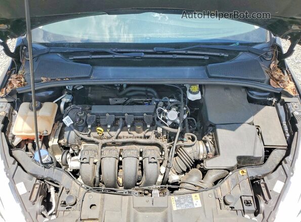 1FADP3E23JL275151 2018 FORD FOCUS Black Սալոնի հետևի տեսք