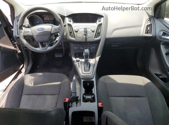 1FADP3E23JL275151 2018 FORD FOCUS Black Առջևի վահանակի տեսք